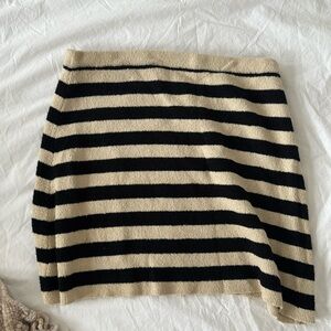Glassons striped mini skirt
